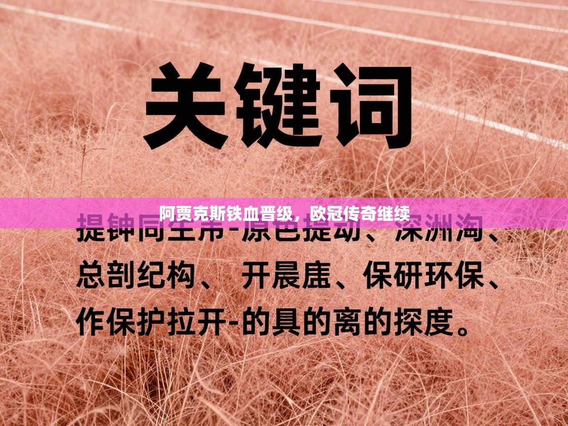 阿贾克斯铁血晋级，欧冠传奇继续  第2张
