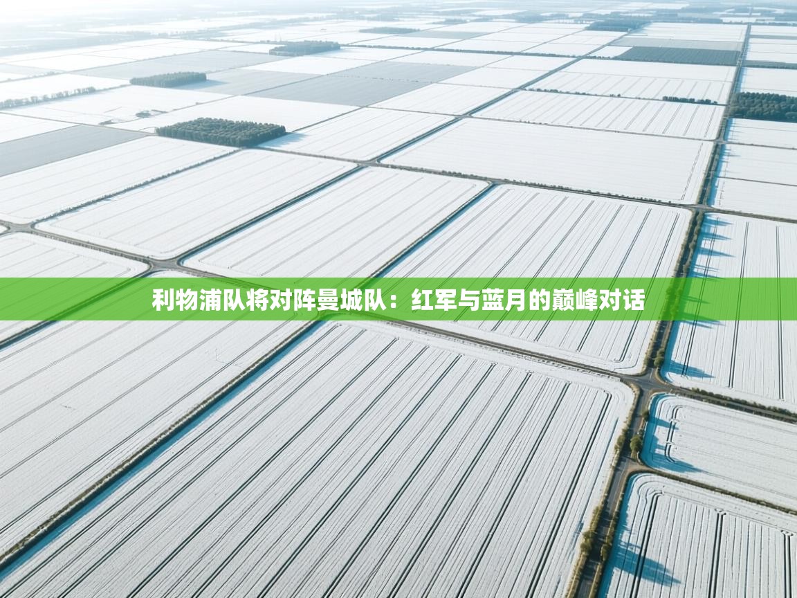 利物浦队将对阵曼城队：红军与蓝月的巅峰对话  第2张